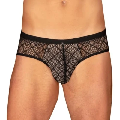 Abbildung von Obsessive Slip Jockstrap Pofrei schwarz (1 St) freiliegendes Gesäß würziger Schnitt