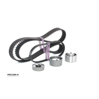 Abbildung von SKF VKMA 95666 Zahnriemensatz 153 mit abgerundetem Zahnprofil MITSUBISHI: ECLIPSE 2, Lancer 7 Kombi, Outlander I SUV, KIA: CARENS 2