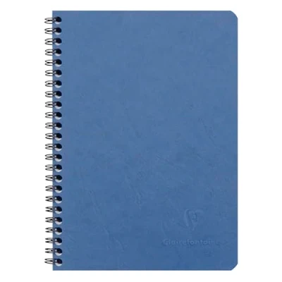 Abbildung von Calligraphe 785664C Spiralbuch Age Bag, DIN A5, 14,8 x 21 cm, liniert, 3 Innentaschen, 60 Blatt) 1 Stück blau