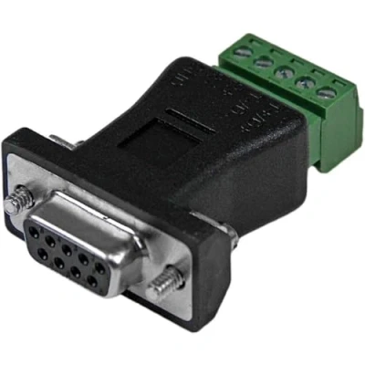 Abbildung von StarTech.com RS422 RS485 Seriell DB9 auf Klemmleiste