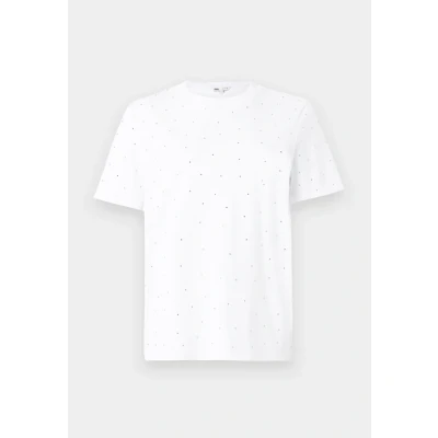 Abbildung von Only Damen Onlmonja S/S Studs Tee JRS T Shirt Mit Glitzer Detail Und O Ausschnitt, White, S