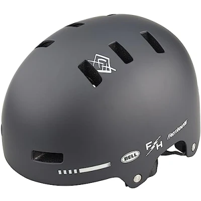 Abbildung von Bell Bike Unisex Erwachsene Span Helme, Matte Black/White Fasthouse 23, XS EU