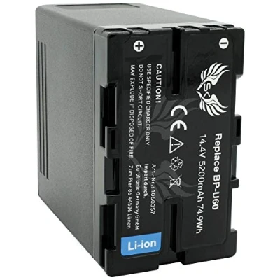 Abbildung von SK Akku Ersatz für Sony BP U60 5200mAh PMW 150 200 300 / EX1 EX3 F3 // PXW FS5 FS7 X180 X200 /// U30 U90 U95