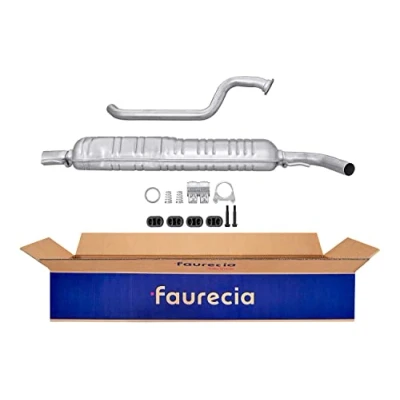 Abbildung von HELLA 8LC 366 024 661 Mittelschalldämpfer mitte mit Anbauteilen OPEL: Zafira A