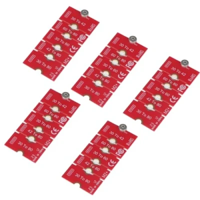 Abbildung von JMT NGFF NVME M2 M2PLUS 2230 auf 2280 Adapterkarte 2230, 2242, 2260, 2280, erweiterte Übertragung, lange Größenänderung für M.2 U.2 M3 M.3 SSD (5 Stück)