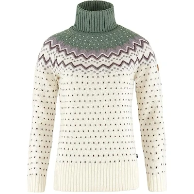 Abbildung von Fjällräven Strickpullover, Damen, Größe: 36, chalk white patina green