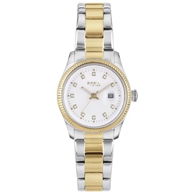 Abbildung von Breil Classic Elegance Uhr, Damen, Größe: One Size, Acciaio colorato bianco