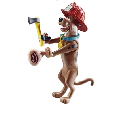 Abbildung von Playmobil Scoobydoo Verzamelfiguur Brandweerman Spielzeug für Kinder, Größe: One Size, Multicolor