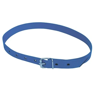 Abbildung von Kerbl Markierungsband ohne Leder, Rollschnalle Blau 135cm