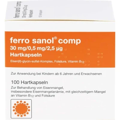 Abbildung von Ferro Sanol Comp. Hartkaps.m.msr.überz.P 100 St