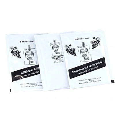 Abbildung von WEINHEFE + HEFENÄHRSALZ PECTOLASE 25L Wein Hefe Hefenährstoff Nährstoffe für Hefen Reinhefe Yeast Nutrient