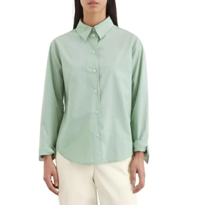 Abbildung von Marc O&#039;Polo Ashape Hemdbluse, Damen, Größe: 36, Dusty mint