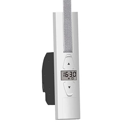 Abbildung von SuperRollo GW255 elektrischer Gurtwickler, Display &amp; Komfort, Unterputz, für 23 mm, Rolladenantrieb elektrisch, Rollladen bis 60 kg, SR10255
