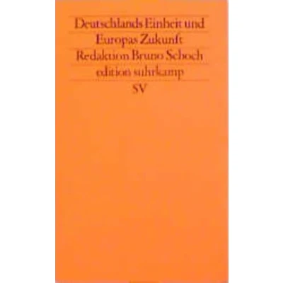 Abbildung von Friedensanalysen. für Theorie und Praxis. Vierteljahresschrift Erziehung, Politik Wissenschaft: Deutschlands Einheit Europas Zukunft: Friedensanalysen (edition suhrkamp)
