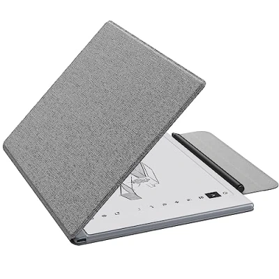 Abbildung von MoKo Hülle für Remarkable 2 2020, Ultradünne Magnetische Tablet mit Stiftschutzverschluss Schutzhülle Case Denim Grau