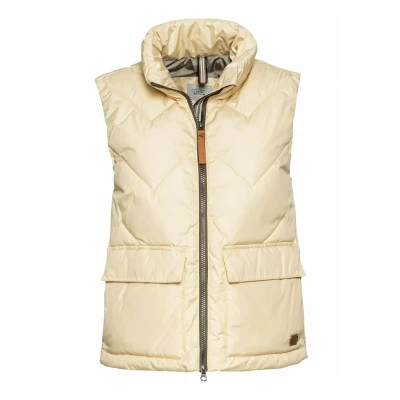 Abbildung von camel active Weste, Damen, Größe: 40, Vanilla