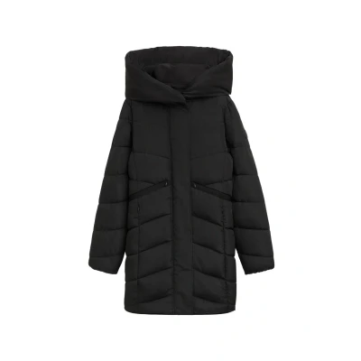 Abbildung von TOM Tailor Puffer MIT Kapuze Wintermantel, Damen, Größe: XS, Deep black