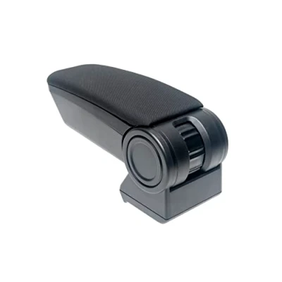 Abbildung von Rati Armster3 Armlehne mit Stoff Polsterung passend für OPEL CORSA E 2014 2019 Mittelarmlehne Staufach, passgenau zum Mittelkonsole