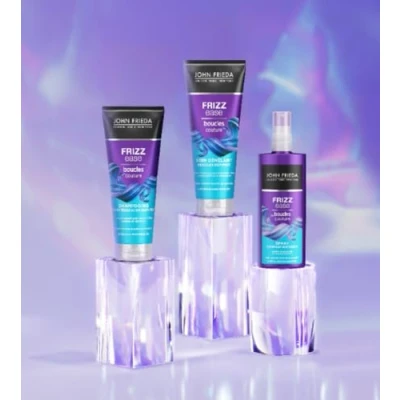 Abbildung von JOHN FRIEDA Haarroutine Set für Locken Couture Shampoo + Demelant Pflege Spray lockiges Haar