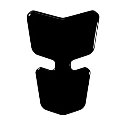 Abbildung von BIKE label Tankpad 3D Motorrad Aufkleber Tankschutz Lackschutz schwarz X502018VA
