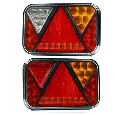 Abbildung von REFLECT LED Rückleuchten Set mit 5P Bajonett Anschluss LKW o. Anhänger