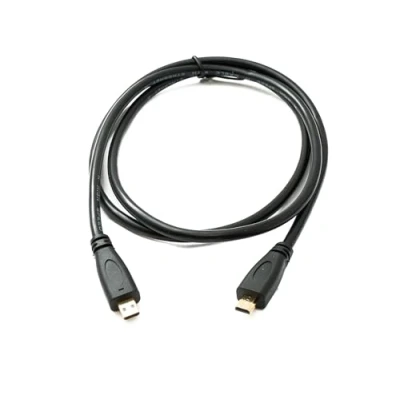 Abbildung von System S HDMI 1.4 Kabel 100 cm Micro Stecker zu 4K UHD 30 Hz 2K 60 Adapter