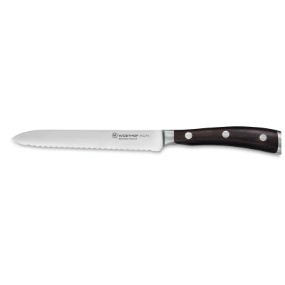 Abbildung von WÜSTHOF Ikon Aufschnittmesser 14 cm, Silber