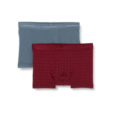 Abbildung von DAGI 2 PACK Regular Waist Panties, Herren, Größe: XL, Bordeaux