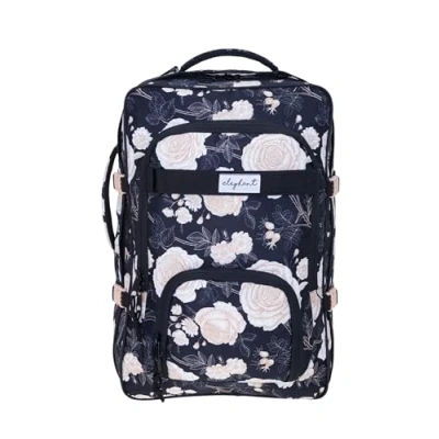 Abbildung von ELEPHANT Reiserucksack Fly Travel Flower Rucksack Handgepäck, Kabinengepäck Handgepäckrucksack Daypack Damen groß