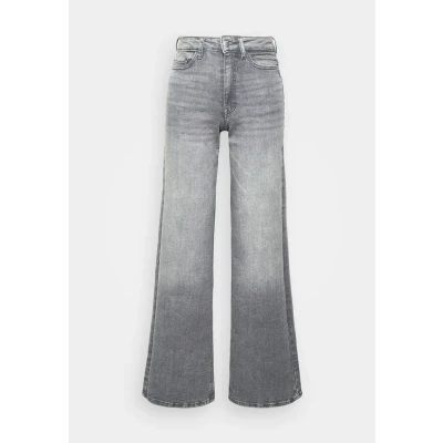Abbildung von JDY Jdyfelina FINA WIDE Jeans Straight Leg, Damen, Größe: XSx30, Light grey denim