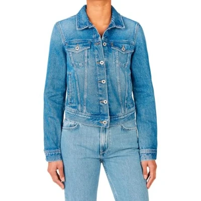 Abbildung von Pepe Jeans SLIM Jacket Jeansjacke, Damen, Größe: XL, Blue denim