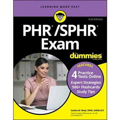 Abbildung von PHR/SPHR Exam For Dummies with Online Practice, 2nd Edition (For (Business &amp; Personal Finance))