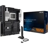 Abbildung von Asus Pro WS TRX50 SAGE WIFI Workstation Mainboard Sockel AMD sTR5 (Threadripper 7000 WX, CEB Formfaktor, PCIe 5.0 x 15, M.2, 10Gb + 2Gb LAN, Multi GPU Support)