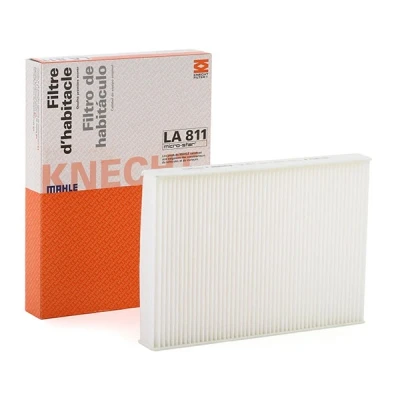 Abbildung von MAHLE ORIGINAL LA 811 Innenraumfilter Partikelfilter 255,0 181 35,0 VOLKSWAGEN: load up! Kastenwagen, Schrägheck, SKODA: Citigo, SEAT: Mii