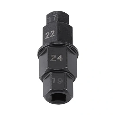 Abbildung von 4 in 1 Sechskant Achse Werkzeug Motorrad Hex Spindel Driver Tool 17 19 22 24 mm für Vorderrad Hinterrad