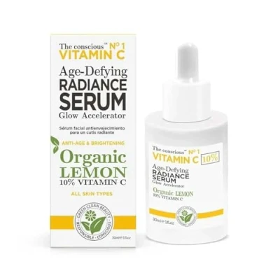 Abbildung von VITAMIN C age defying radiance serum organic lemon 30 ml