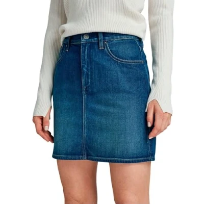 Abbildung von G Star Viktoria Short RAW EDGE Minirock, Damen, Größe: 28, Worn in isola night