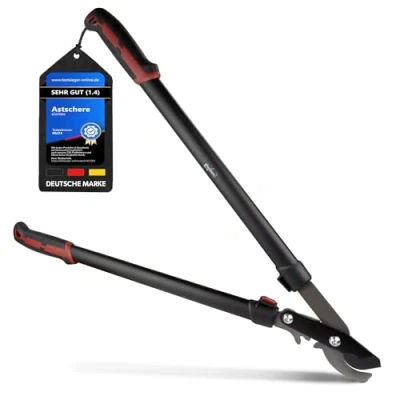 Abbildung von siwitec Astschere Bypass 75 cm Getriebeastschere Baumschere Astschneider Strauchschere