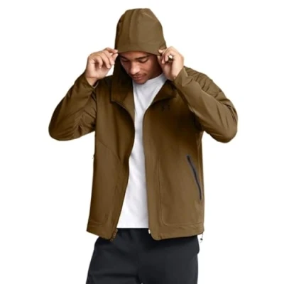 Abbildung von Under Armour Warmup Unstoppable LC Outdoorjacke coyote, Herren, Größe: Medium, Coyote