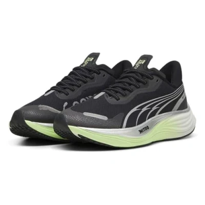 Abbildung von Puma Sneaker low, Damen, Größe: 38, Black silver fizzy apple Kunststoff/textil