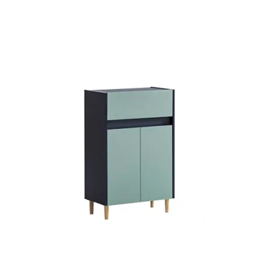 Abbildung von Schildmeyer Unterschrank Lovis, Breite 56 cm Metallbeschläge, Möbelfüße aus Massivholz