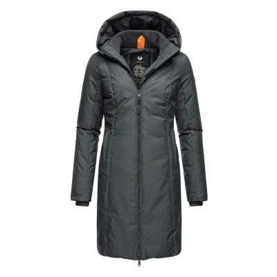 Abbildung von Ragwear Amarri Wintermantel, Damen, Größe: XL, Black