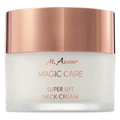 Abbildung von M. Asam MAGIC CARE Super Lift Neck Creme (50 ml) Feuchtigkeitscreme mit sofort glättender Pflege für Hals &amp; Dekolleté, spendet intensiv Feuchtigkeit pflegt die Haut geschmeidig, Anti Aging