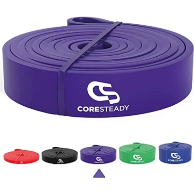Abbildung von Coresteady Fitnessband und Gummiband Sport Robustes Klimmzugband aus Gummi für Männer Frauen Krafttraining Muskelaufbau Training, Fitness, Klimmzughilfe Fitness Band