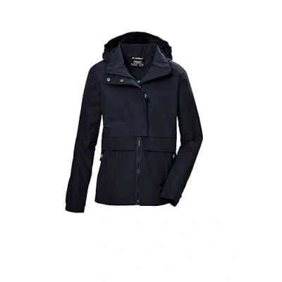 Abbildung von killtec Mädchen Funktionsjacke ist wasserdicht/Jacke mit Kapuze KOS 149 GRLS JCKT, dunkelnavy, 128, 43020 000