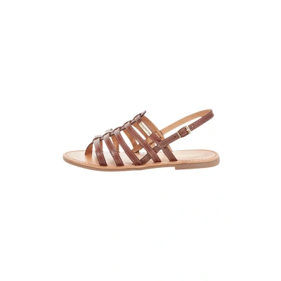 Abbildung von Les Tropeziennes par M Belarbi HIKA Riemensandalette, Damen, Größe: 38, Tan Schuhe