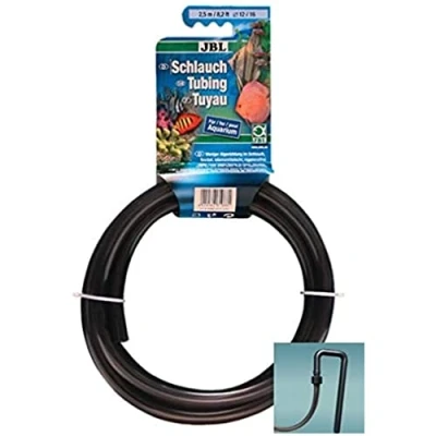 Abbildung von JBL GmbH &amp; Co. KG Aquariumschlauch Aquaschlauch GRAU 12/16 mm 2,5 M Aquariumschlauch,