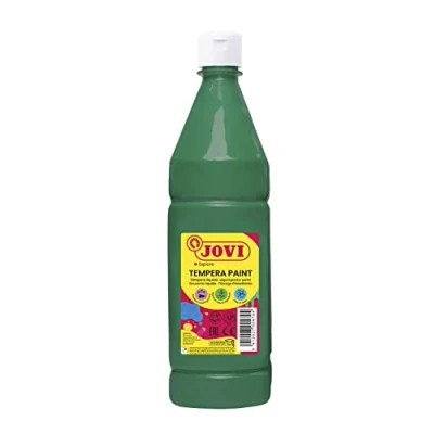 Abbildung von Jovi Flüssige Plakatfarbe 1000ml Flasche, dunkelgrün