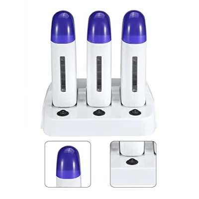 Abbildung von Wachsroller Maschine, Patrone Wachs Enthaarungs Roller Wärmer Heizung Wachsen Körper Haarentfernung Instrument Für Frauen Oder Männer Schmerzlos Schnelles