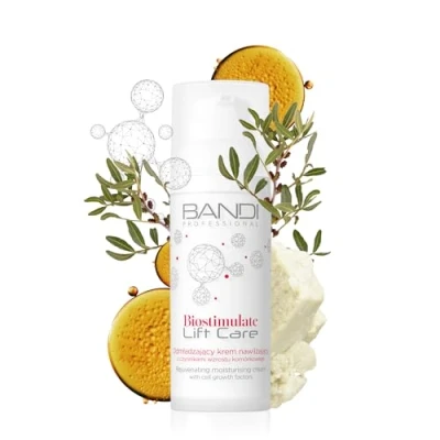 Abbildung von Bandi Feuchtigkeitscreme für reife Haut mit Anti Aging Wachstumsstoffen, Lifting Effekt jugendliche Schönheit, Faltenreduzierung, Vitamin B Komplex, Sheabutter täglichen Glanz.
